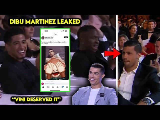 Rodri Reaction to Ronaldo Saying Vini Jr Deserved the Ballon D'or | Dibu Martinez Leaked Video