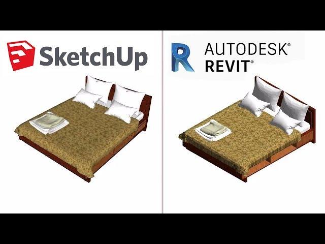 How to Convert SketchUp Model to Revit Family (With Materials)
