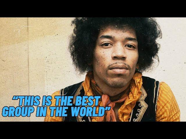 Jimi Hendrix Named His Five Favourite Bands