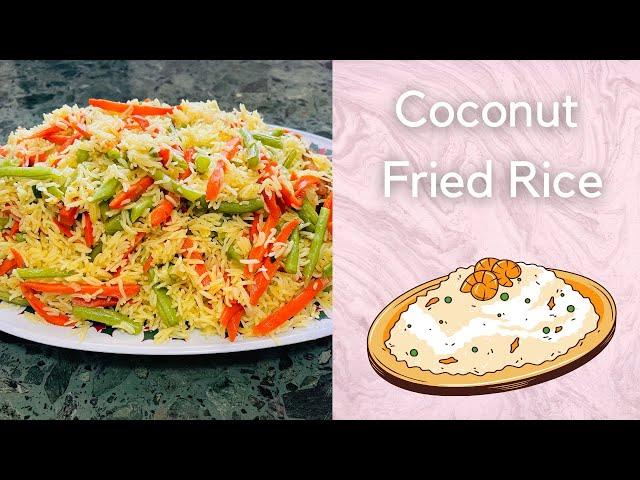 How to Make Coconut Fried Rice