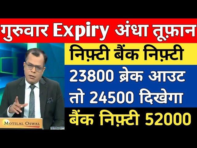 इंडेक्स पर खतरनाक Alert जारी| nifty tomorrow prediction | banknifty tomorrow | nifty prediction |