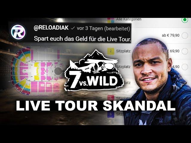 7 vs. Wild LIVE TOUR SKANDAL und STATEMENT vom EX-TEILNEHMER! | nykesname