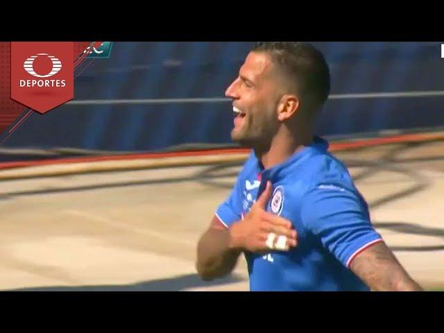 Gol de Méndez | Cruz Azul 3-0 Necaxa | Supercopa MX | Televisa Deportes