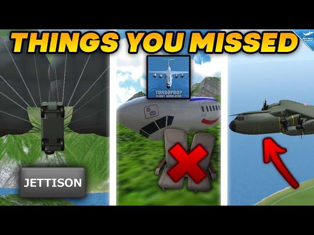 Epic TFS THINGS You NEVER NOTICED! - Turboprop Flight Simulator