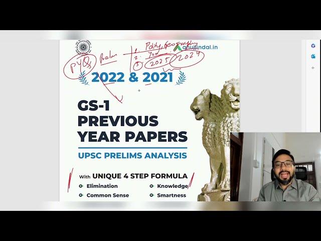 How to study PYQs for UPSC Prelims 2023 and 2024 | Manuj Jindal IAS AIR 53