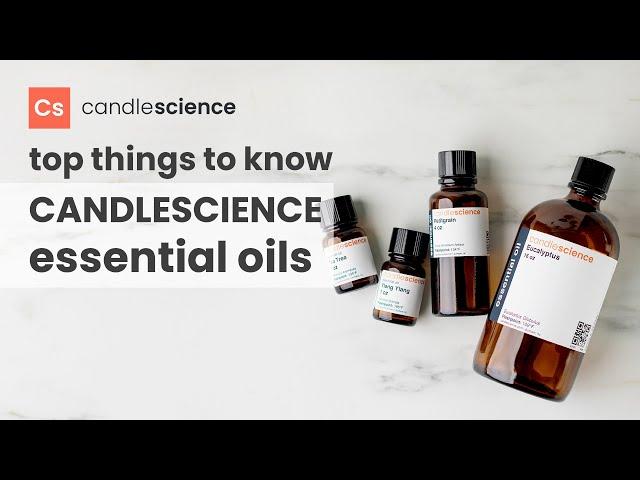 CandleScience Essential Oils: Top Things to Know