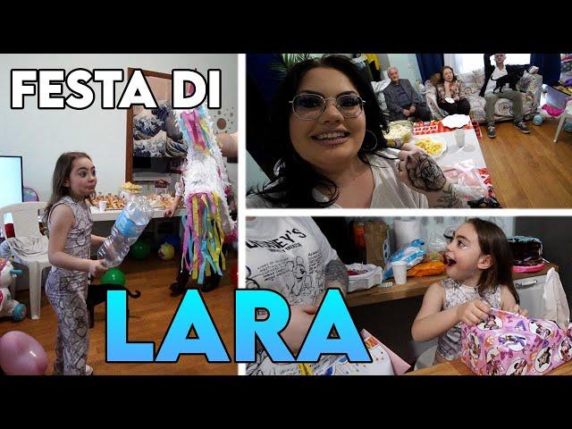 VLOG FESTA DI COMPLEANNO DI LARA + 8 ANNI ! / chiara paradisi