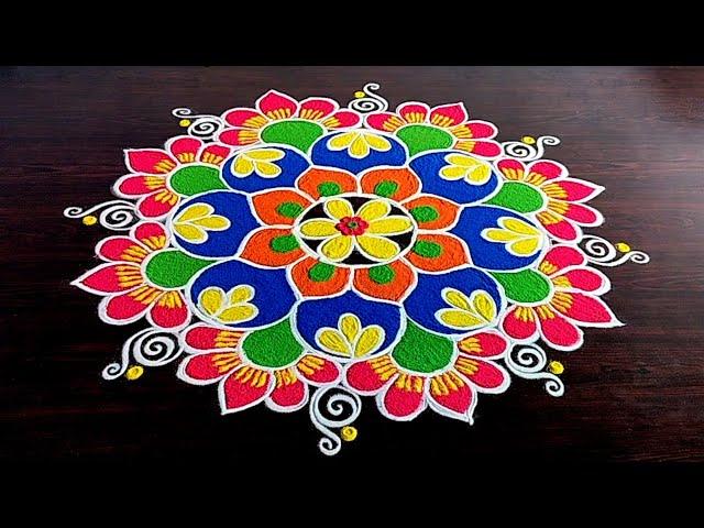 Sankranthi Special Rangoli Designs  Sankranthi Muggulu  Sankranthi Kolam Rangoli  Sankranthi Desi