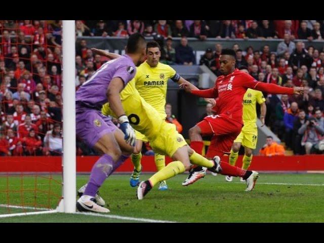 Liverpool vs Villarreal Daniel Sturridge goal 2 0~~Liverpool vs Villarreal 2016