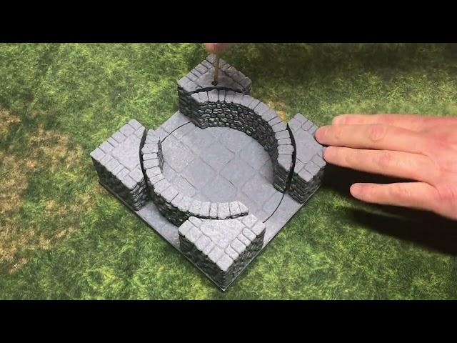 Prototype clockwork rotating room!