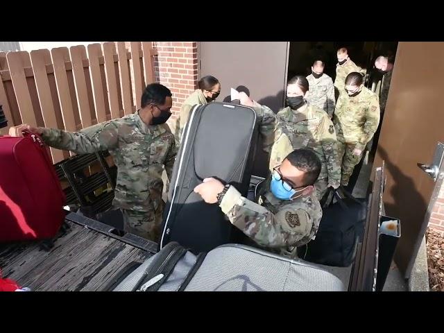 932nd Airlift Wing Medical personnel deploy