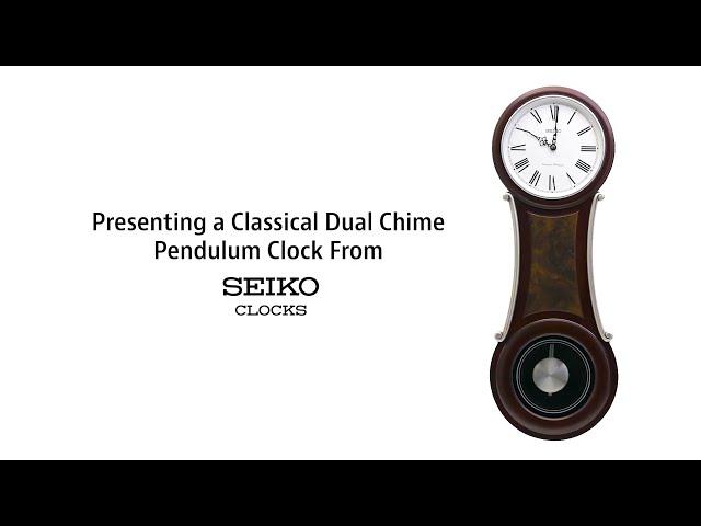 Classic Dual Chime Pendulum Clock - QXH077B