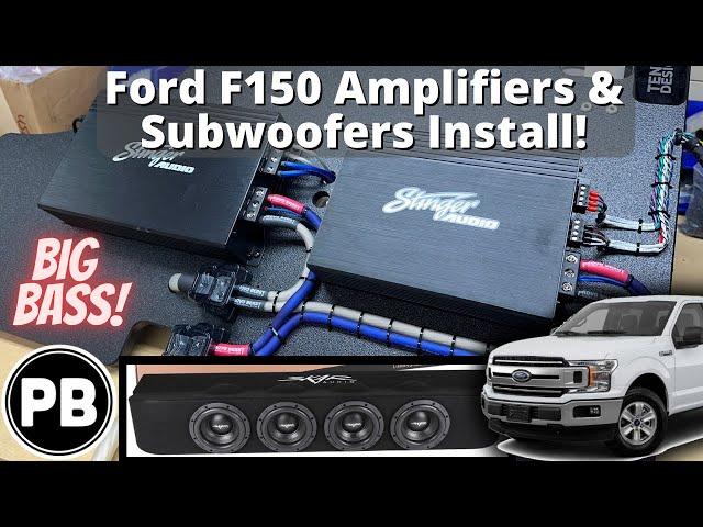 2015 - 2020 Ford F150 Amps & Subs Install (Sony / B&O Bypass)