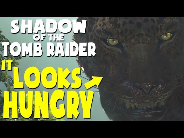 IT LOOKS HUNGRY | Shadow of the Tomb Raider Gameplay (Funny Moments)