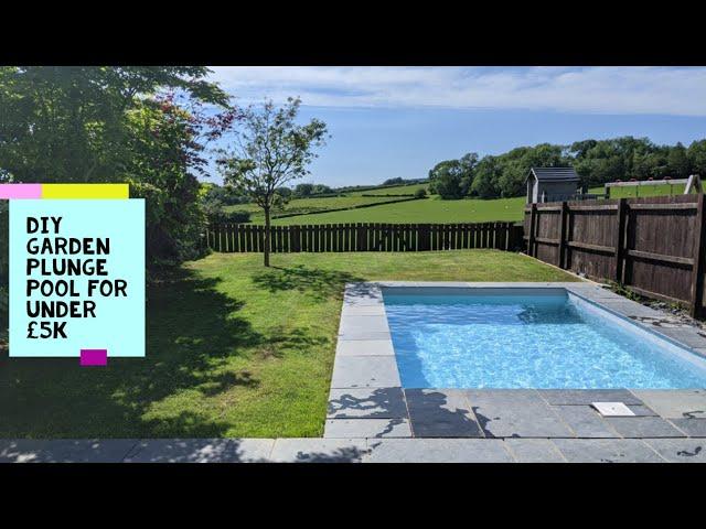 Build your own DIY swimming pool for under £5000 - self build, UK