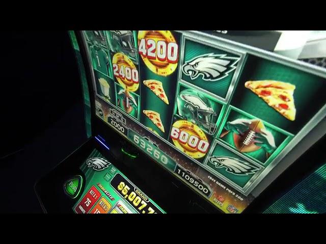 Aristocrat Gaming NFL-Themed Slot Machines B-roll