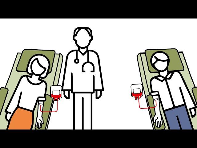 Svolgimento della donazione di sangue intero [senza intro]