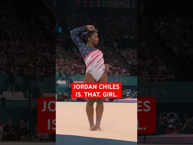 Jordan Chiles LEAVES IT ALL ON THE FLOOR 