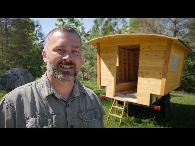 Building My Tiny Cabin on Wheels: What I've done so far. | Off Grid Cabin Build