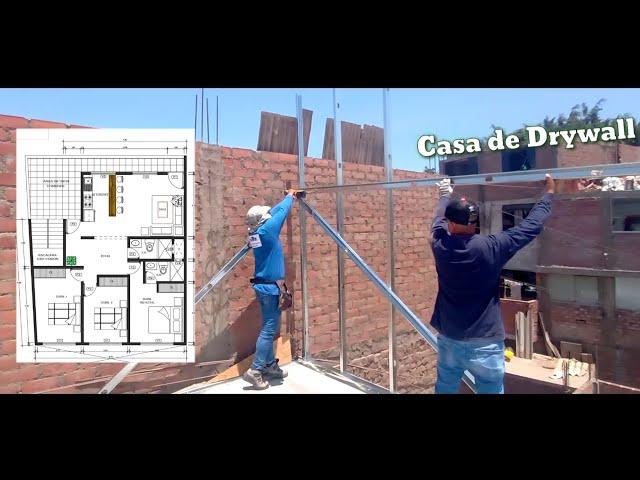 Cómo empezar a hacer una CASA de DRYWALL sin saber nada de CONSTRUCCIÓN EN SECO