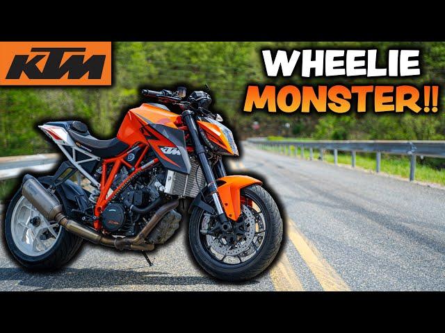 *CRAZY* KTM 1290 SUPERDUKE FIRST RIDE!!