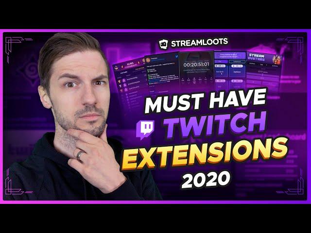 5+1 MUST HAVE Twitch Extensions  Create a unique channel (2021)