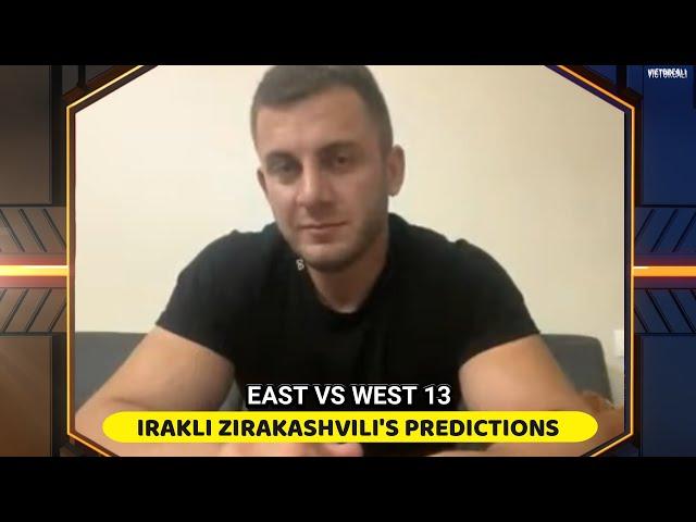 Irakli Zirakashvili’ predictions on East vs West 13 supermatches