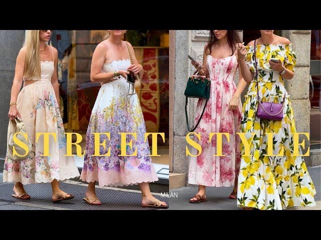 Street Style Inspiration from Milan: Old Money Elegance•Chic and Refined Summer Outfits