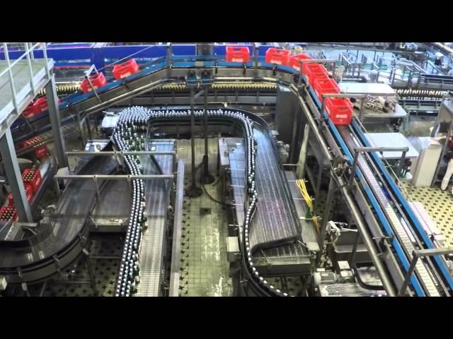 Budweiser Budvar Brewery bottling and distribution plant HD