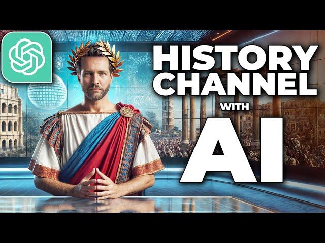 How To Create A History Channel With ChatGPT & AI Video Generator