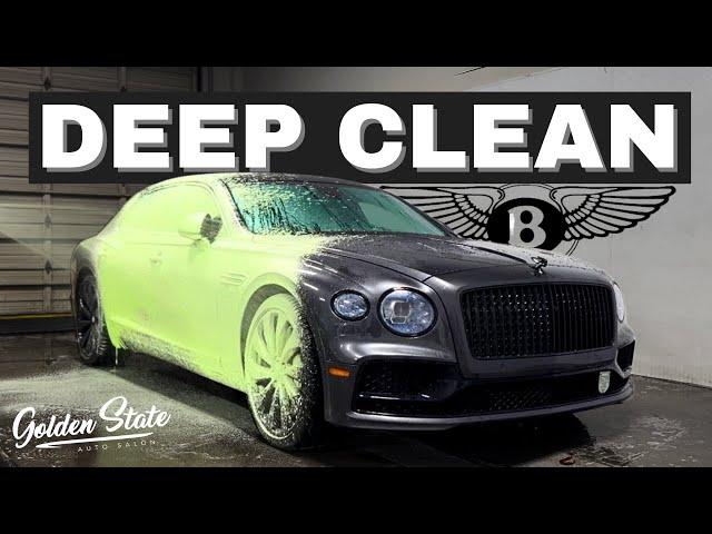 Dirty Neglected Bentley Gets A Deep Cleaning - Here's How It Turned Out