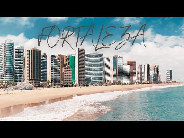 Discover Fortaleza: Beira Mar Aerial Exploration | Brazil Travel in 4K