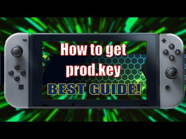 How to get prod key and title keys from your switch