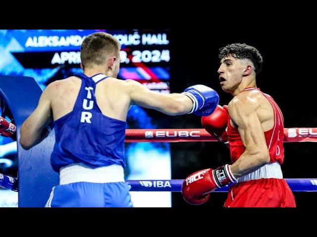 Mehmethan Çinar (TUR) vs. Alen Rustemovski (MKD) European Boxing Championships 2024 (57kg)