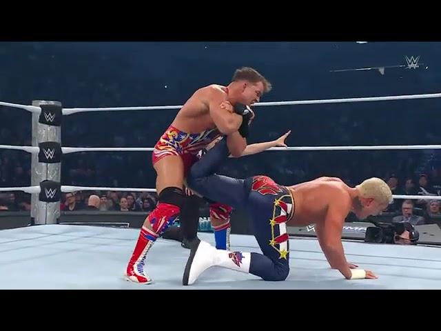 Cody rhodes vs chad gable/ kevin owens cody rhodes brawl SD 12/6/24