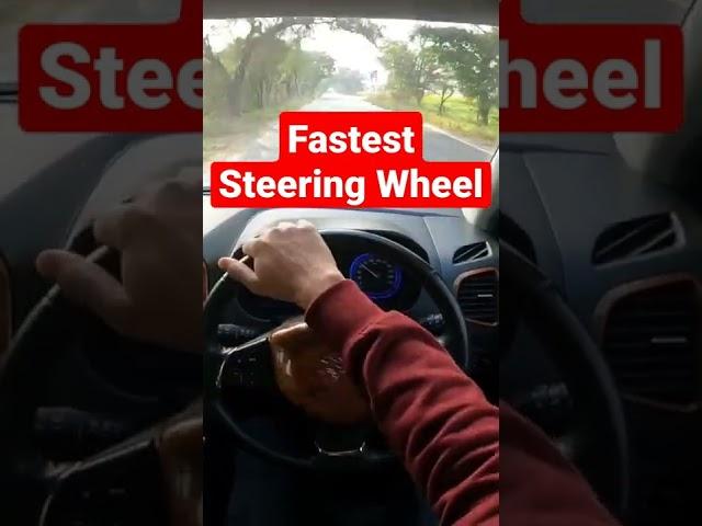 Only Pro Drivers rotate Steering Wheel like this  #shorts