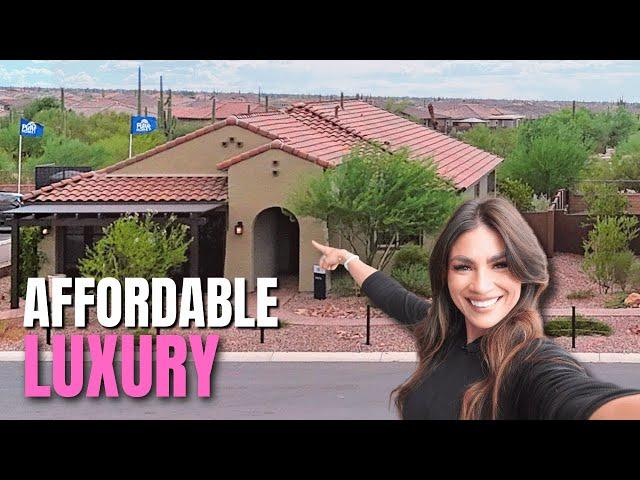 Inside AFFORDABLE LUXURY New Construction Homes in Tucson Arizona [Dove Mountain]