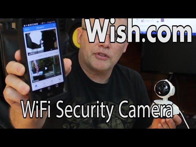 WiFi Security Camera from Wish.com Cheap Home Video Surveillance