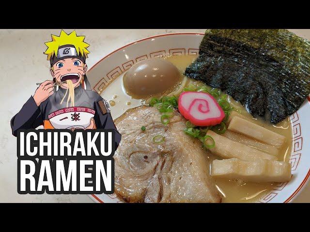 A Ramen Nerd makes Ichiraku Ramen from Naruto (Tonkotsu Miso Chashu Ramen Recipe)