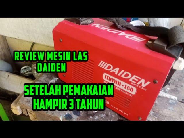 Review mesin las MMAI 160 daiden 900 watt