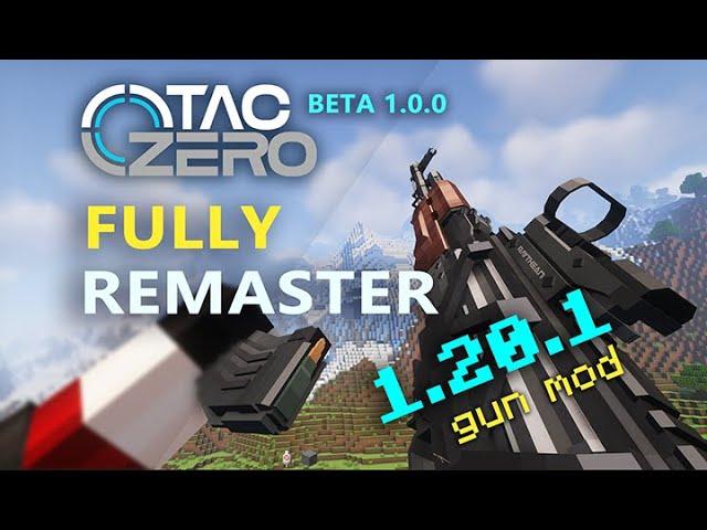 We've COMPLETELY REMASTERED our gun mod!  TaCZ beta has been released!