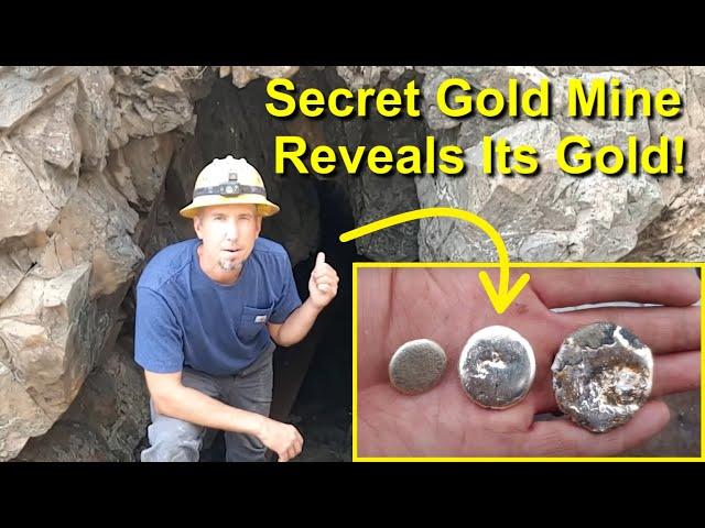 Gold & Silver from a Secret Gold Mine - Crushing, Smelting and Refining Process