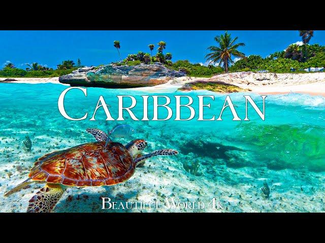 Caribbean 4k - Relaxing Music Along With Beautiful Nature Videos - 4K Video Ultra HD