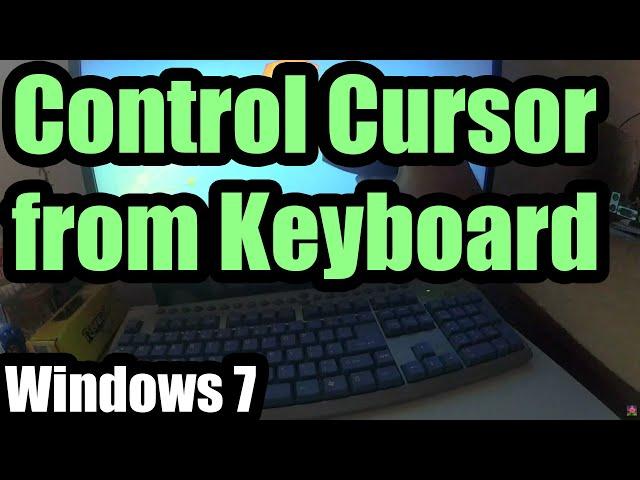 How to control Mouse Cursor from Keyboard (Windows 7, Alt + Shift + NumLock)