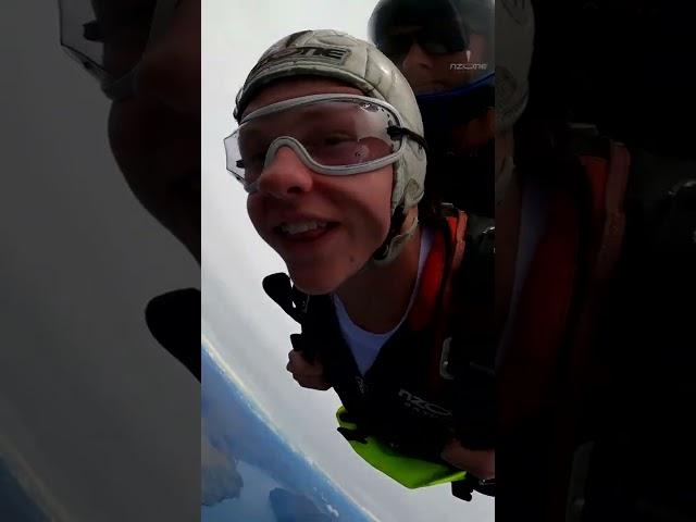 SKYDIVING FROM 15,000 FT at age 16?  Only in NEW ZEALAND #skydiving  #newzealand #queenstown