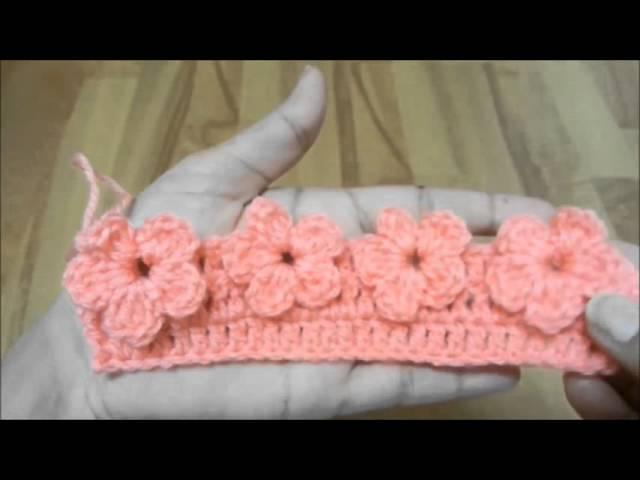 How to crochet flower stitch? | Crochet With Samra