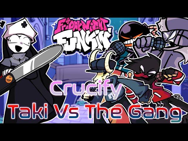 Crucify But Is Taki Vs Tabi, Agoti, Ruv & Whitty - FNF Cover