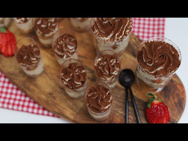 Mini Tiramisu Glasdessert | Rezepte für die CandyBar von gruensteinKitchen