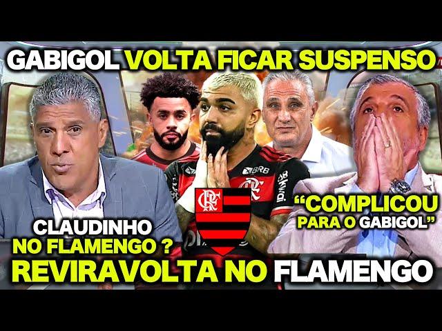 URGENTE! GABIGOL VOLTA A FICAR SUSPENSO ! ATUALIZAÇÃO sobre CLAUDINHO no FLAMENGO