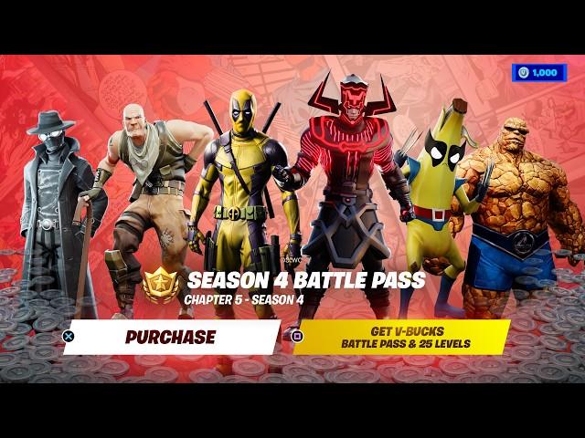 Welcome to Fortnite Chapter 5 Season 4 (Battle Pass Leaked)